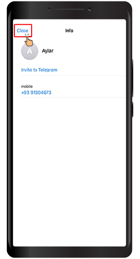 Add Contacts to Telegram