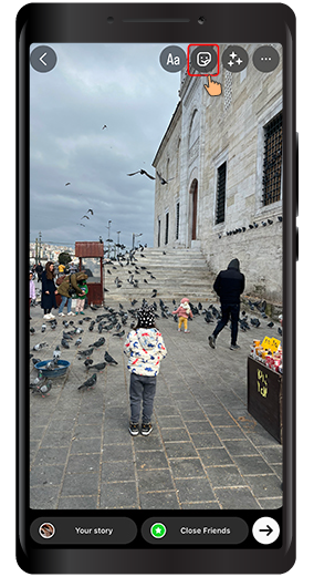 add music to stories
