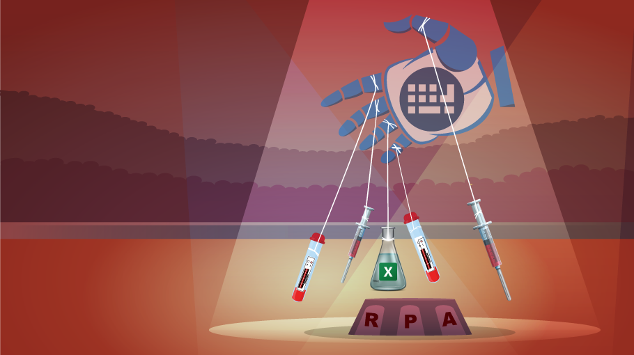 اجرای RPA در آزمایشگاه پارس