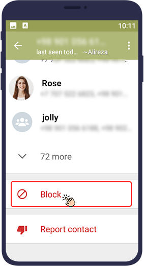 block contact in whatsapp