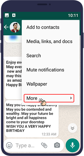 block contact in whatsapp