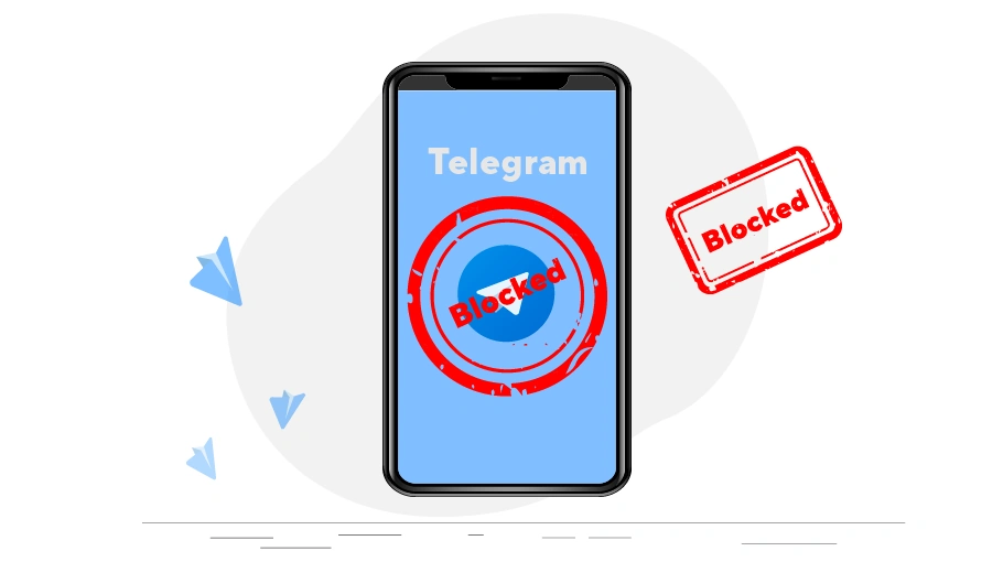 بلاک کردن در تلگرام - Is Banner