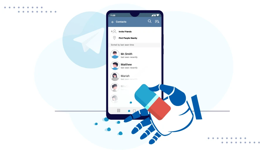  Telegram Contacts Remover Bot  - Is Banner