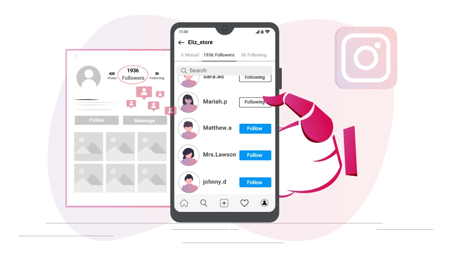 Competitors’ Followers Auto follow on Instagram Bot