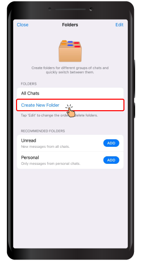 通过创建文件夹对 Telegram 中的聊天进行分类