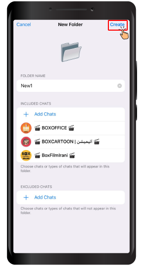通过创建文件夹对 Telegram 中的聊天进行分类