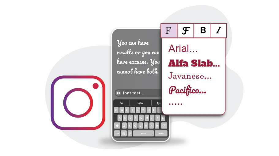 Change Fonts on Instagram