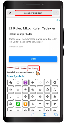 Change Fonts on Instagram