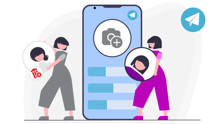 Change or Delete Your Telegram profile Picture - Is Banner