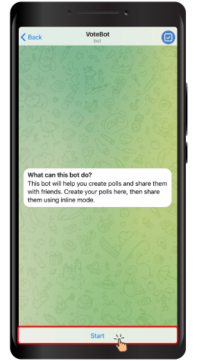 Create a Poll in Telegram 