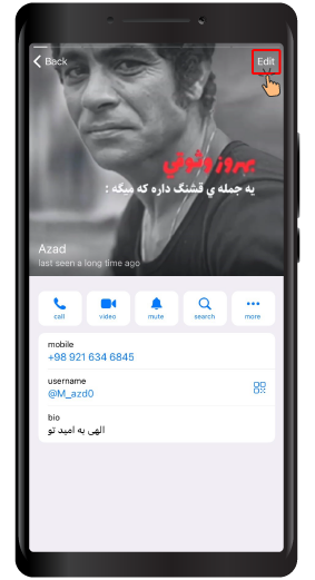 Delete Contacts in Telegram