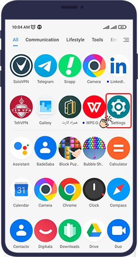 حذف گفتگو در واتساپ با استفاده از تغییر تنظیمات دستگاه