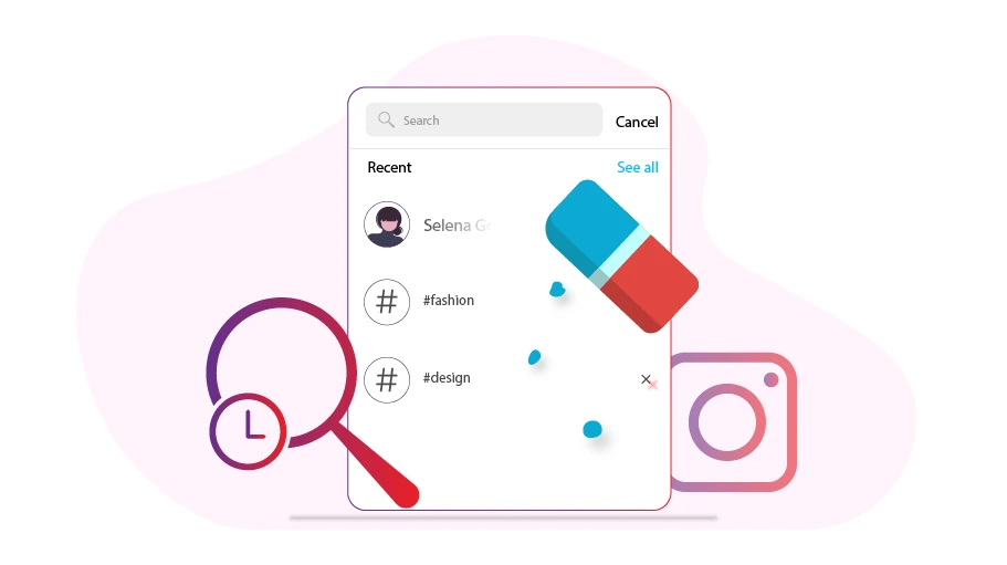 How to delete Instagram search history - Is Banner