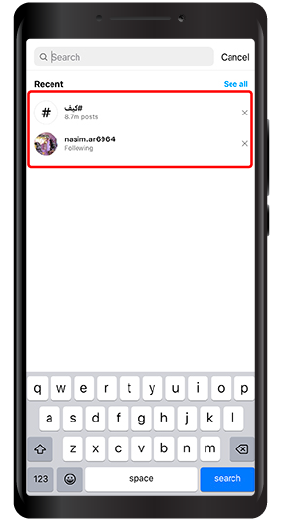 delete search history