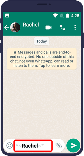 text