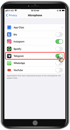 غیرفعال کردن ضبط صدا