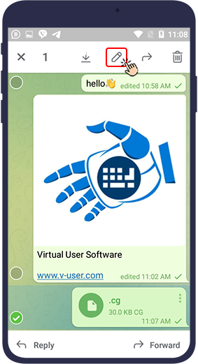 Edit Messages in Telegram