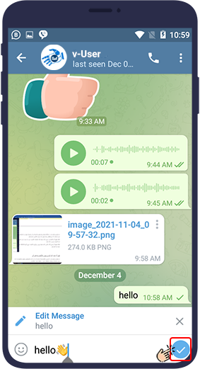 Edit Messages in Telegram