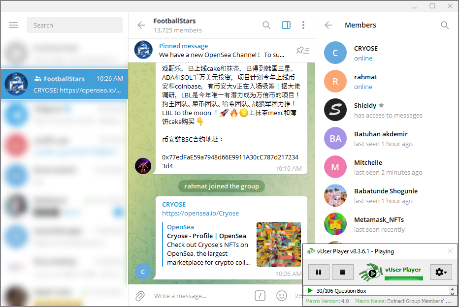 How to Extract IDs from Telegram Groups