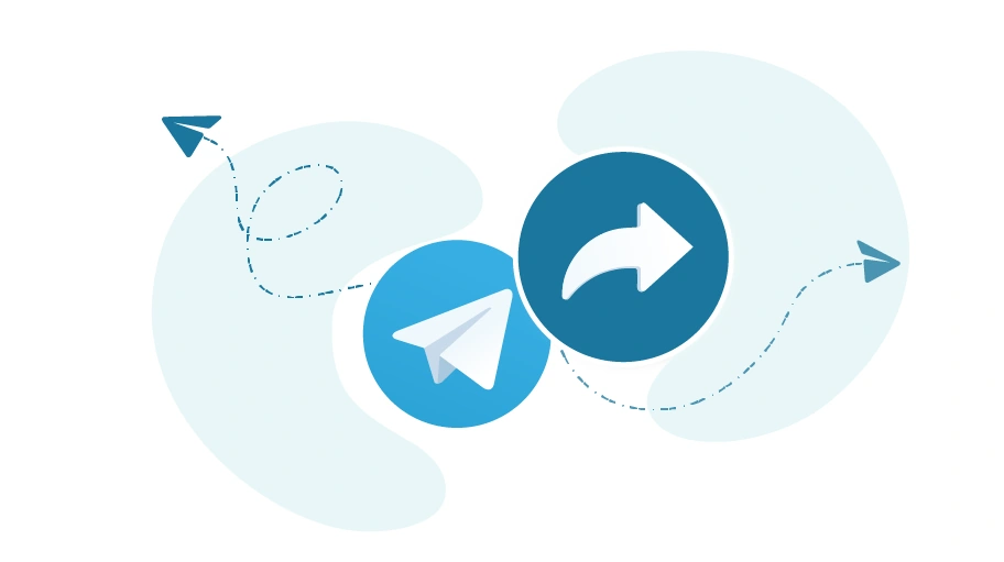 Forwarding messages in Telegram
