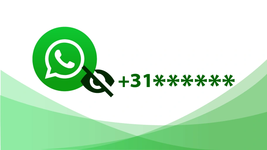Hide Mobile Number in WhatsApp - Is Banner