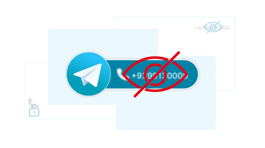 Hide Phone Number in Telegram - Is Banner