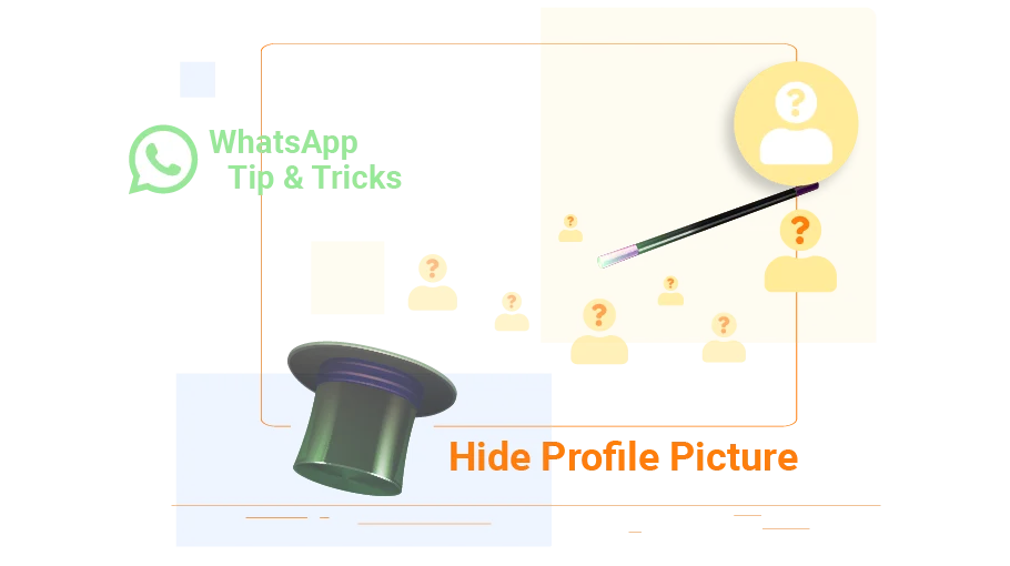 پنهان کردن تصویر پروفایل واتساپ