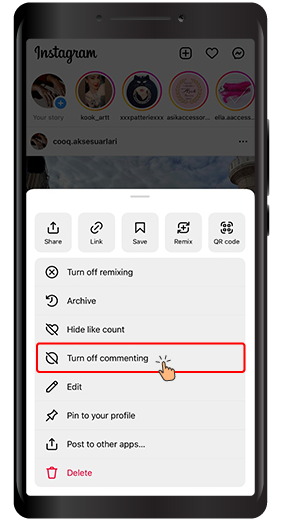 How to Close Instagram Comments