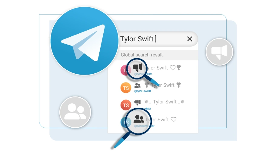 نحوه ی پیدا کردن گروه یا کانال در تلگرام - Is Banner