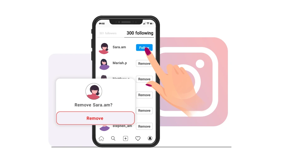 How to Remove Someone from the List of your Instagram Followers