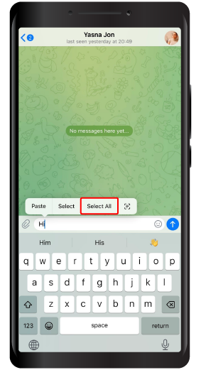 如何在 Telegram 中输入粗体文本