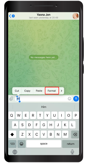 如何在 Telegram 中输入粗体文本