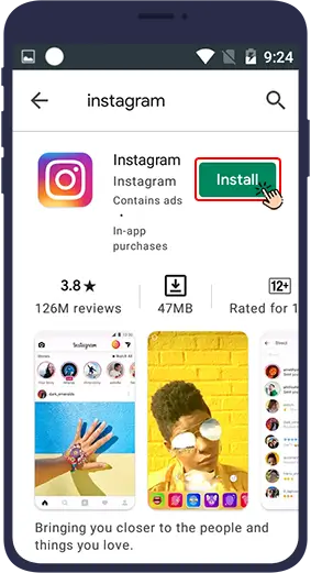 install instagram