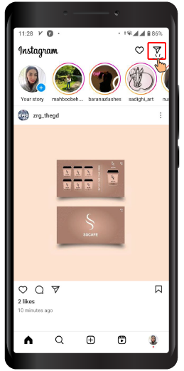 Is it possible to hide Instagram chats
