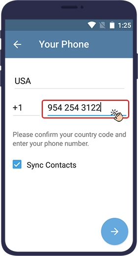 وارد کردن چند اکانت در یک برنامه تلگرام