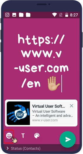 How to Put a Website Link On Whatsapp Status