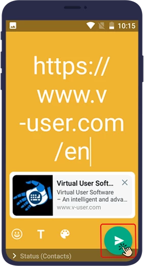 How to Put a Website Link On Whatsapp Status