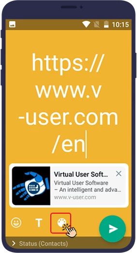 How to Put a Website Link On Whatsapp Status