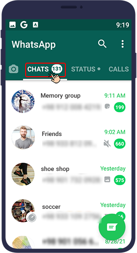 Unmute a WhatsApp Contact or Group