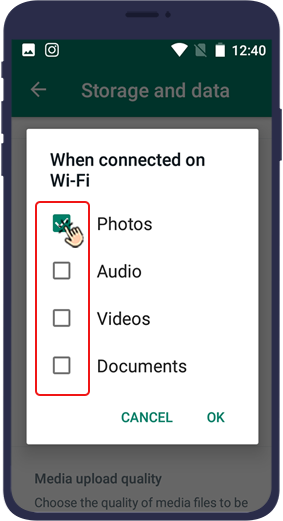 Stop WhatsApp Photos from Being Saved