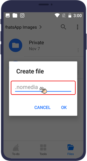 Stop WhatsApp Photos from Being Saved
