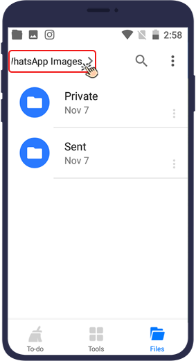 Stop WhatsApp Photos from Being Saved