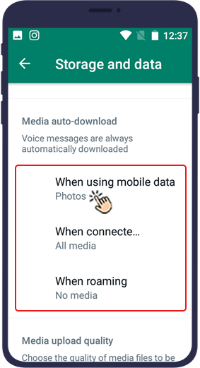 Stop WhatsApp Photos from Being Saved