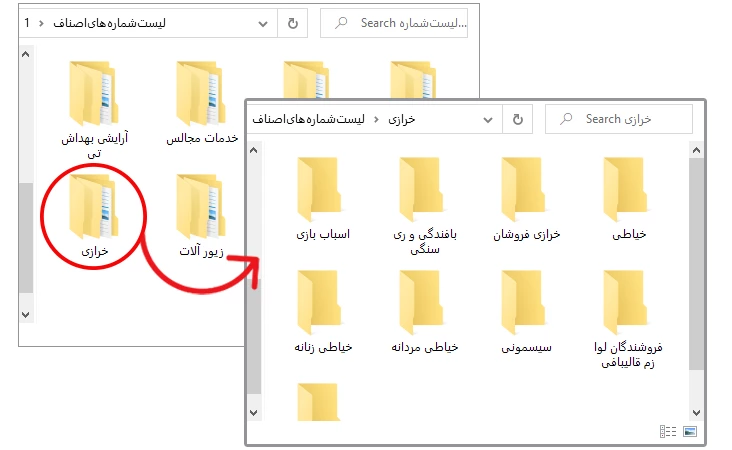 بانک شماره اصناف و مشاغل