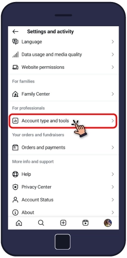 نحوه تبدیل پیج شخصی به کاری در اینستاگرام: راهنمای گام‌به‌گام