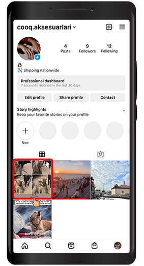 How to Pin a post to the top of your Instagram