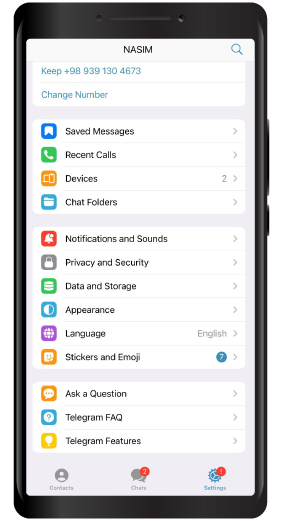 How to lock your Telegram account