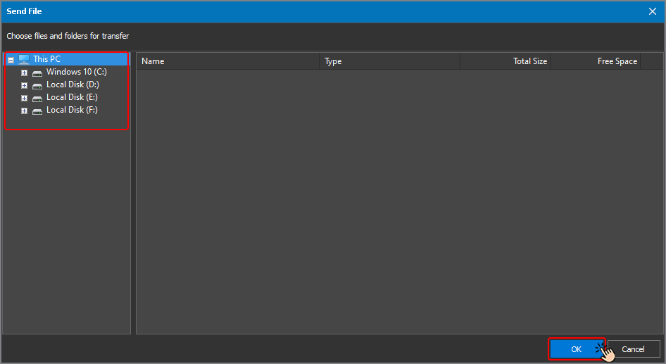 How to Transfer Files in Distantdesktop