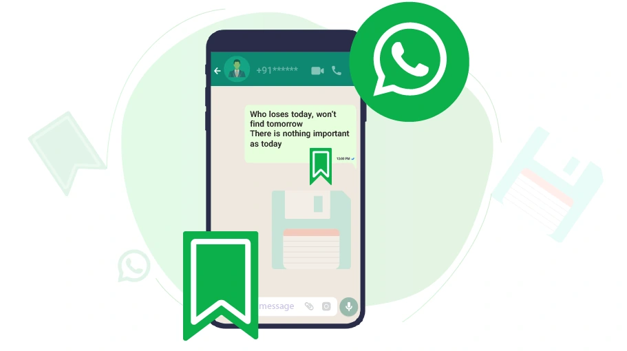 Save Messages in WhatsApp - Is Banner