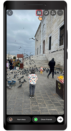 How to Mention someone in Instagram Stories